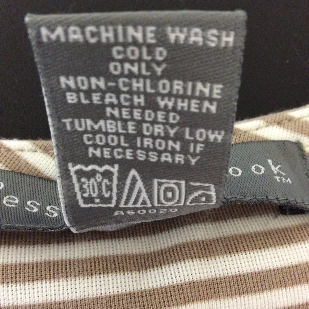 Jessica Holbrook Womens Top Size Medium Striped Short Sleeve - Picture 11 of 12